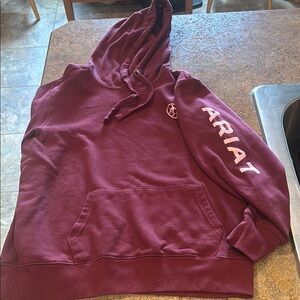 Ariat Maroon Pullover Hoodie